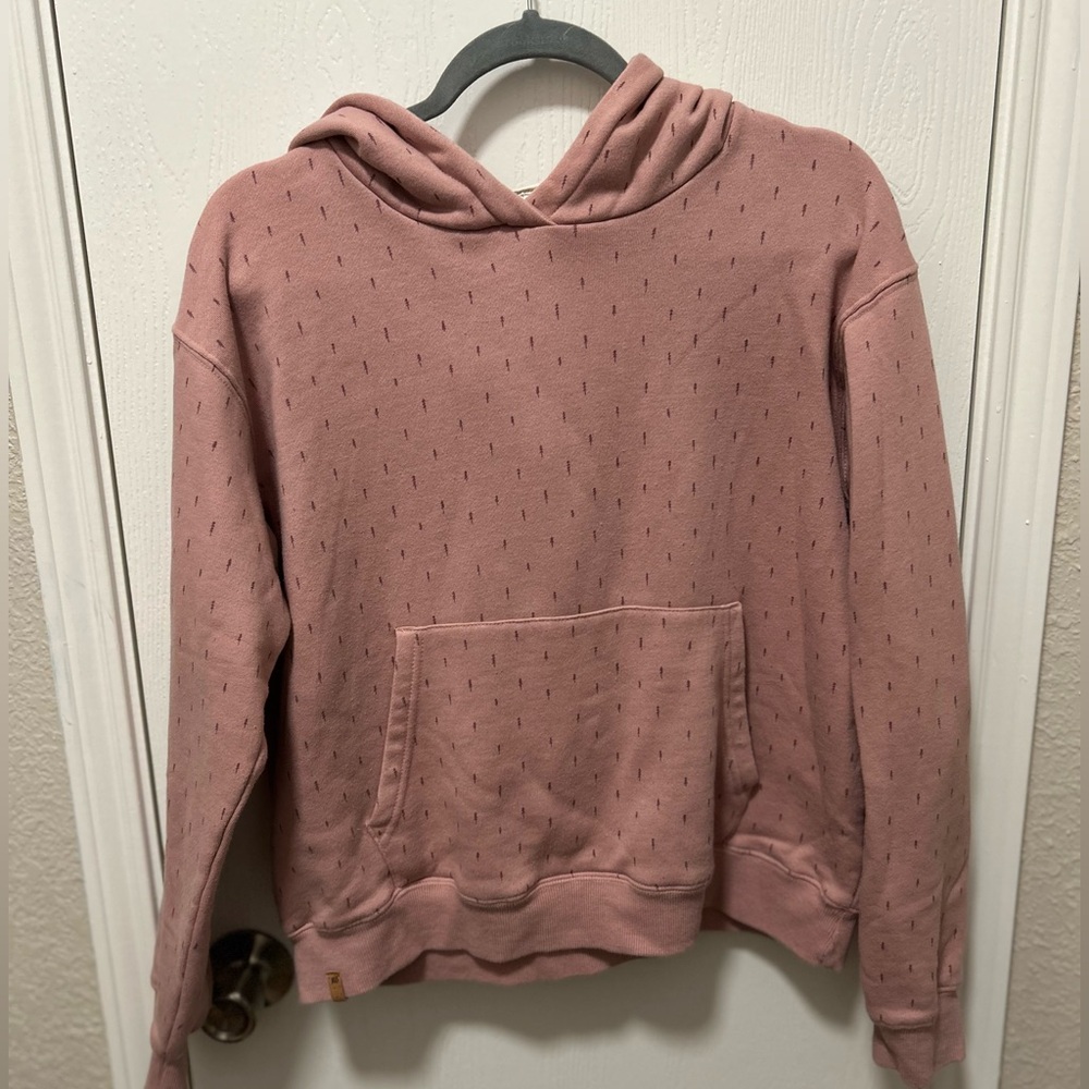 Tentree woman’s hoodie pink size medium